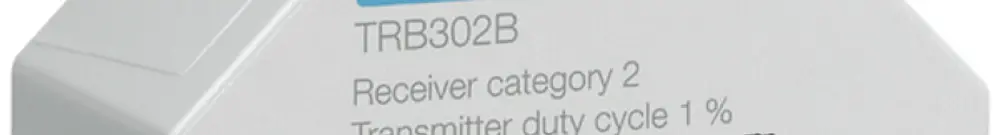 Entrée binaire INC KNX-RF tebis TRB302B 2-fois, 230VAC 
