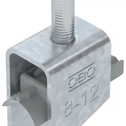 Schnellverleger BET 2056 N-Fuss Kunststoff 8…12mm 1×Kabel Stahl tfZn 