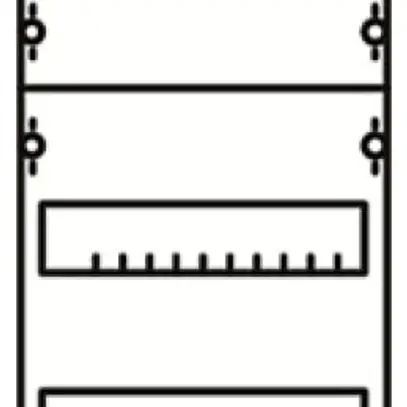 Modulo di ampliamento AMD ABB 1V3A, per distrib.CombiLine 1-campo 7-file 84UM 