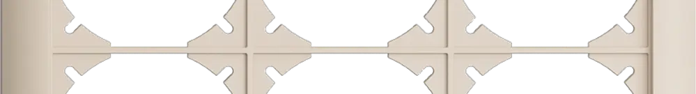 UP-Kopfzeile EDIZIOdue 4×3 crema 