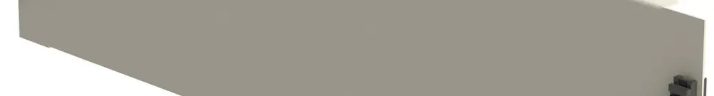 Plaque d'obturation 19" fermeture rapide 3UH acier gris 