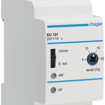 Relais de contrôle AMD Hager 230V AC 5VA 200s 2UM variable 