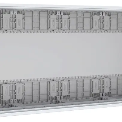 Coffret mural PrismaSeT XL IP30 s.porte 1050×500×210mm 4 champs 3 rangées 