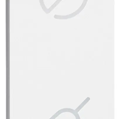 Abdeckung Living Now 1 Modul mit Symbole Nicht stören/Zimmer reinigen weiss 