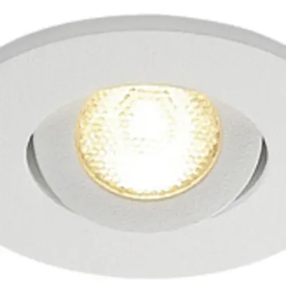 Downlight LED INC NEW TRIA MINI SET, 4.4W 143lm 3000K 30° IP44 blanc mat 