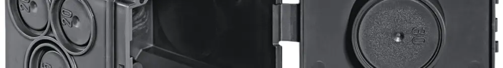 Boîte ENC HSB Vario I gris TFC 850°C avec couvercle 
