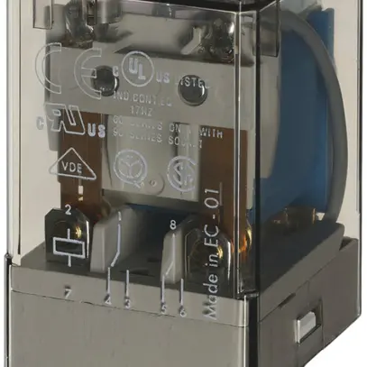 Relais industriel Finder 60.13.9.024.0040, 3C 10A/24VDC AgNi 11L 