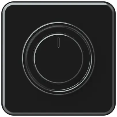 Regolatore rotativo INC Uni-LED origin 230V 20…400VA/W 92×92mm nero 