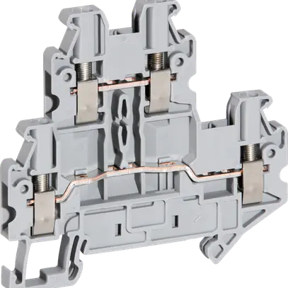 Morsetto 2 piani 0.14…4mm² grigio, UTTB 2.5 