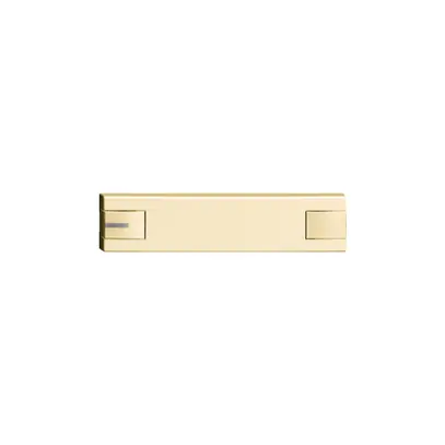 Touche 1/4 KNX/électron.a.LED EDIZIOdue commande à 2-touches vanille 