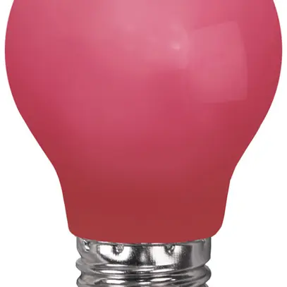 Lampada LED M. Schönenberger E27 0.9W 3lm 96mm A55 opale rosso 