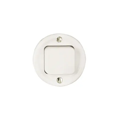 Kit frontal FH blanc pour interr./contact poussoir série S.7560 