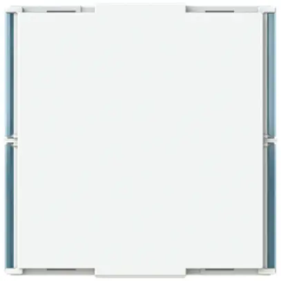 Élément de commande ABB SIDUS touch free@home/KNX 1…4-fois configurable 