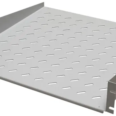Support d'appareils 19" fixe, universel, 2UH, 450mm 