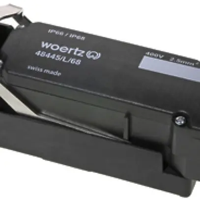 Scatola di raccordo Woertz per cavo piatto DALI IP 5×2.5+2×1.5mm² IP68 5P+bus 