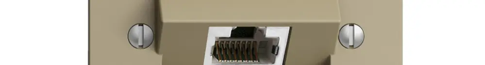 Presa INC 1×RJ45/s 4P ITplus EDIZIOdue sand 