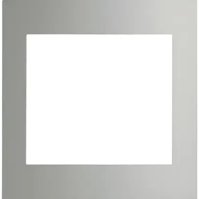 Cadre de recouvrement 1 module vertical alu 