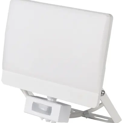 Projecteur LED WORKLIGHT PIR 50W 4000K IP54 VWB 214×210mm 140° blanc 