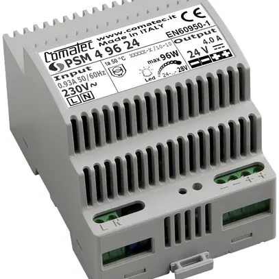 REG-Netzteil Comatec PSM4, IN: 230VAC, OUT: 24VDC/96W, stabilisiert, 4TE 