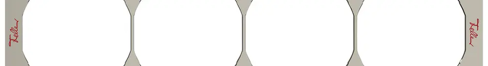 UP-Kopfzeile waagrecht 12-teilig m.SNAPFIX®-Befestigungssystem 