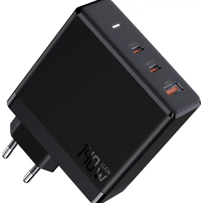 USB-Ladesteckdose 1×USB-A 2×USB-C 73×30×73mm 