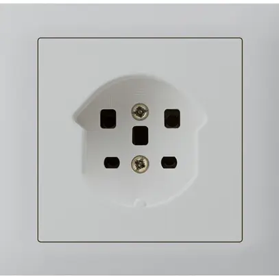 Presa INS kallysto T25 montaggio T scatola INS G3 telaio a innesto grigio chiaro 