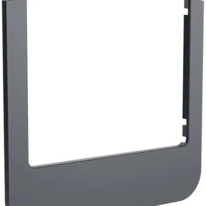 Cornice design audio Hager elcom.touch/elcom.fon rotondo antracite 