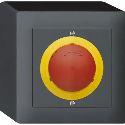 Contact pivotant AP kallysto ARRÊT D'URGENCE anthracite 