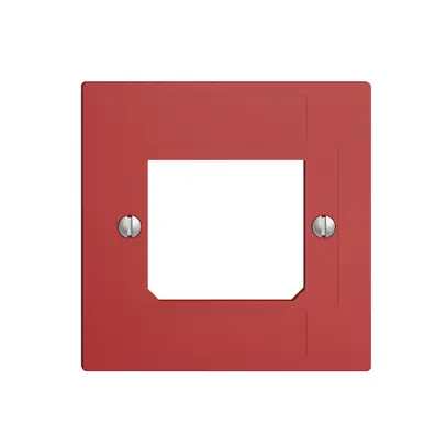 Placca frontale ITplus ADSL EDIZIOdue berry 3×RJ/1×T+T 
