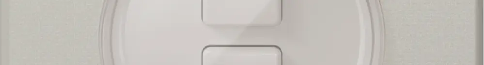 Poussoir KNX 2× NEVO N.CO RGB avec sonde de température, gris clair 