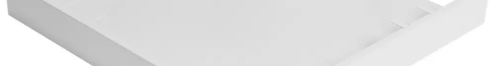 Angolo piatto tehalit DABA 50×160mm, bianco puro 