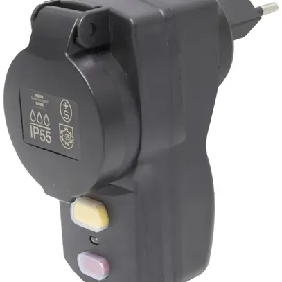Adattatore di protezione FI PD31A T13 10A 30mA 230V 2300W IP55 