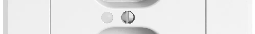 Kit di montaggio INC EDIZIO.liv SNAPFIX® per presa 2×T13 con lente frontale bi 