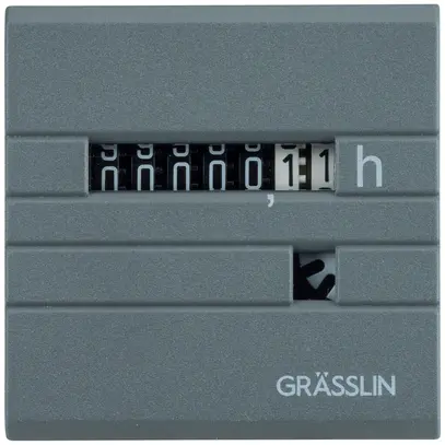 Contatore ore di servizio AP Elbro taxxo 100, 220…240V, 50Hz, grigio 