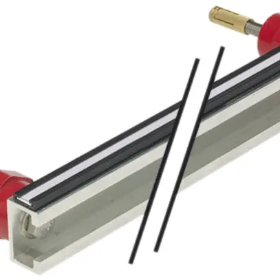 Potenzialausgleichsprofil Flury PA 30 20 Anschlüsse 650mm Befestigungsset Cuvsn 