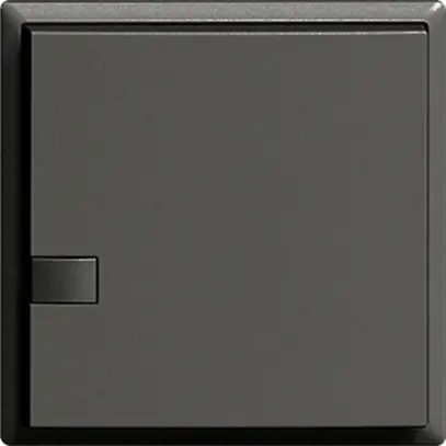 Tasto INC ZEP 1c/1t ON-OFF stazione secondaria EDIZIOdue nero 