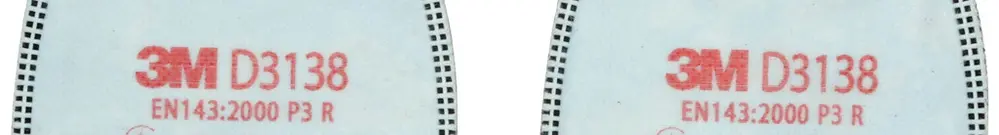 Partikelfilter 3M Secure Click Hard Case D9038 Schutzstufe P3 R 