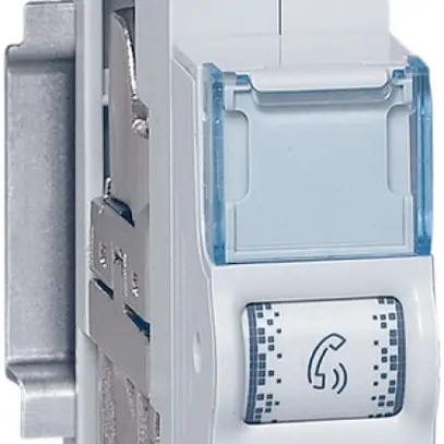 Modulo patch 1UM cat.6 FTP montato con raccordo RJ45 