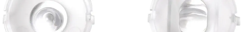 Coprilente ESYLUX ELH-2 per variante AP Ø32×6mm bianco 