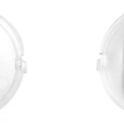 Coprilente ESYLUX ELH-2 per variante AP Ø32×6mm bianco 