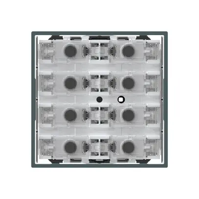 Pulsante KNX KAL p.8×tasti 8×punti azionamento LED antracite 