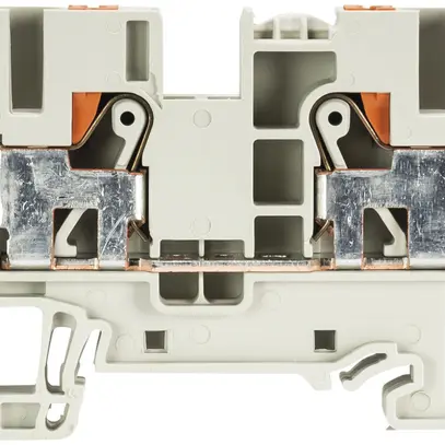 Borne de passage joignable WTP 0.2…10mm² 57A 1000V 2×broches 1 ét.rail 35mm gr 