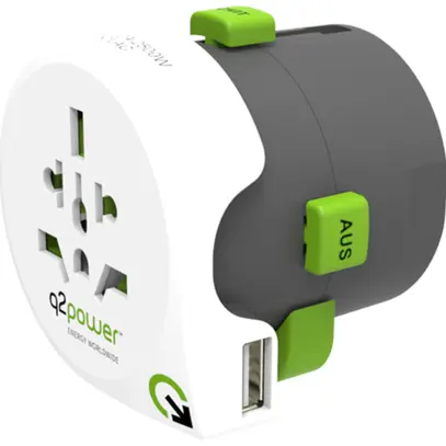 Spina d'adattazione MH 3L USB CH/UK/USA/CN/AUS, CH/UK/USA/IT/CN/AUS 