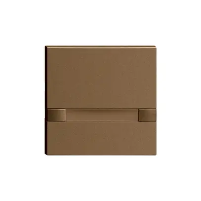 Tasto 1/1 KNX/elettronico senza LED+cart. EDIZIOdue comando 2×coffee 