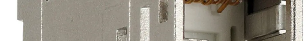 Anschlussmodul H-LINE M RJ45 Kat.6A/s ISO/IEC Keystone, silber 