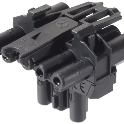 Verteilerblock Wieland 5L GST18I5VK2A1TBGV 3 SW schwarz 