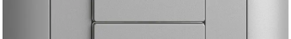 Stazione secondaria INC 1K/2T per interruttore tapparelle Edue Wiser silver 