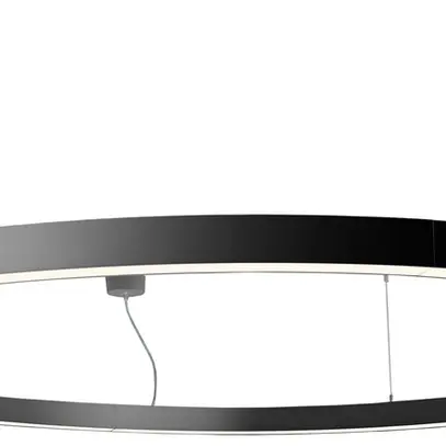 Lampada sospesa LED Sylvania Nilo 85W 9570lm 840 DALI Ø1200mm nero 