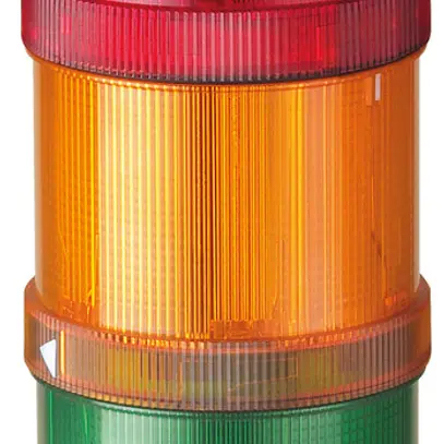 Colonne de signalisation WERMA KS72 Classic BWM, 24VAC/DC, vert/jaune/rouge 