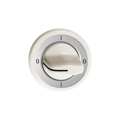 Kit frontal Feller 0-1-0-1 blanc pour interrupteur rotatif 